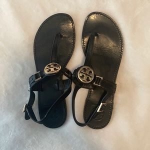 Tory Burch black sandals